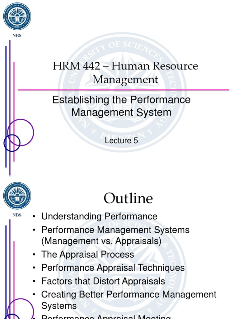 Performance Management Systems in HRM | PDF | Performance Appraisal ...