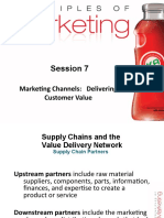 Session 7: Marketing Channels: Delivering Customer Value