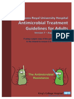 Antimicrobial Treatment Guidelines for Adults