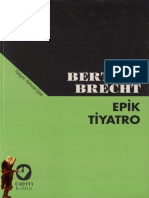 Bertolt Brecht - Epik Tiyatro