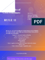 FRCP Rule 11: Standards for Signing Pleadings and Potential Sanctions