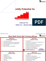 W2-8 Identify Potential Xs - Final Candidate