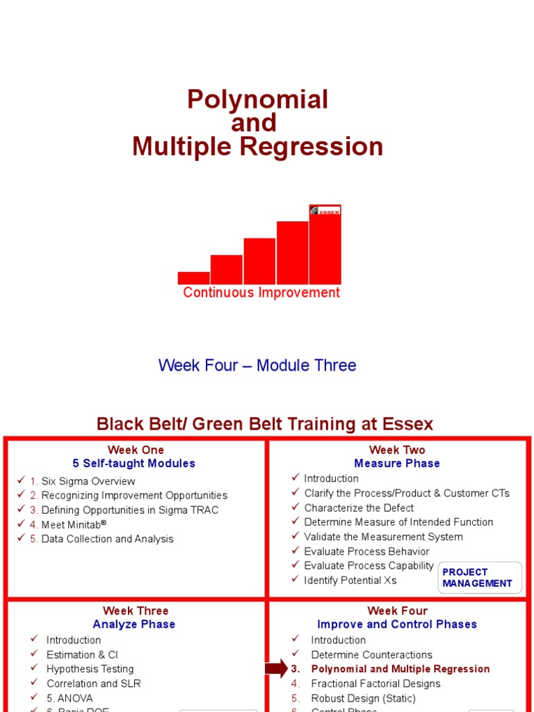 W4-3 Polynomial and Multiple Regression | PDF | Regression Analysis ...