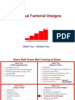 W4-4 Fractional Factorial Designs