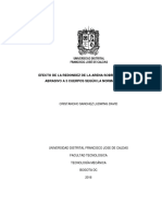 Efecto de La Redondez de La Arena Sobre El Desgaste Abrasivo A Tres Cuerpos Según La Norma ASTM G65