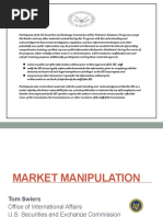 Market Manipulations and Case Studies