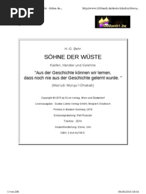 Soehne Der Wueste Pdf
