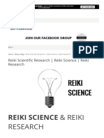 Reiki Science & Research