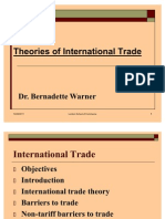 Lecture Two Presentation On Theories of International Trade