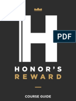 Honor's Reward - Course Guide