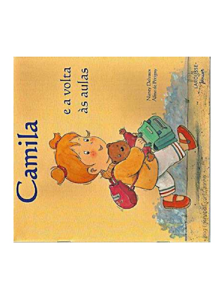 Camila E A Volta às Aulas Pdf
