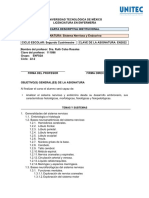 Carta Descriptiva Sistema Nervioso y Endocrino ENF02A 22-2