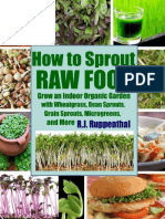 How To Sprout Raw Food - Grow An Indoor Organic Garden With Wheatgrass, Bean Sprouts, Grain Sprouts, Microgreens (2012)