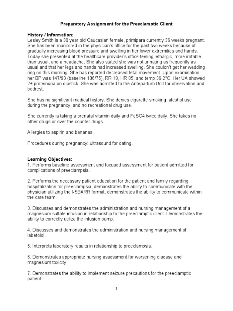 Preeclampsia Prep QuestionsHaleyVest PDF Medicine Clinical Medicine