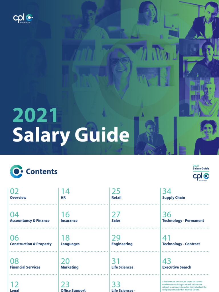 CPL Salary Guide 2021 Online PDF Employment