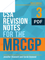 CSA Revision Notes: For The
