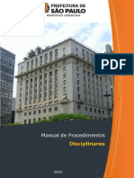 Manual Procedimentos Disciplinares PMSP