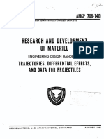 AMCP 706-140 Trajectories, Differential Effects, And Data for Projectiles [Clean Scan]