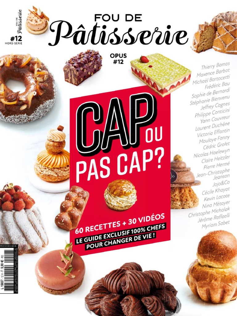 Page De Garde Cahier De Recettes Boulangerie Patisserie Fou de Patisserie - Hors Série N°12 by Fou de Patisserie | PDF