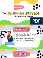 Problem Solving Synthetic Division