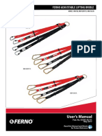 Ferno Adjustable Lifting Bridle: User's Manual