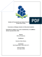 Exposición de Estudio de Casos Sobre El Autoritarismo y El Caudillismo Durante El Período 1844 A 1916.