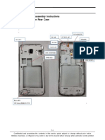 Level 2 Repair: 7 .Disassembly and Asassembly Instructions 7-1. Components On The Rear Case