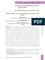 Vista Do Políticas Curriculares Para o Ensino Médio Nas Escolas Do Campo No Brasil