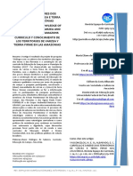 Currculo e Saberes Dos Territrios de Vrzea e Terra Firme Nas Amaznias