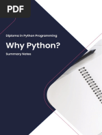 Python Lesson 1 Notes