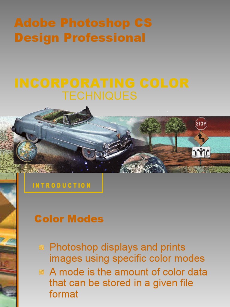 Adobe Photoshop CS Design Professional: Incorporating Color | PDF | Rgb ...