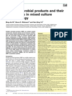 Soluble Microbial Products and Their Implications in Mixed Culture Biotechnology