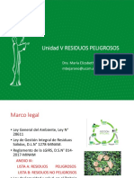 Unidad v. Residuos Peligrosos