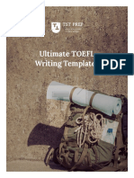 TST Prep - Ultimate TOEFL Writing Templates