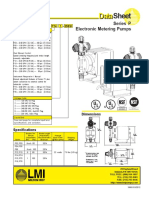 LMI P Series Metering Pumps Datasheet