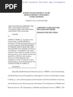 Amended Complaint and Attachments Health Freedom Defense Fund Inc. Et Al v. Biden Et Al