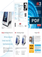 Microfluidic Hematology Analyzer Technical Specifications