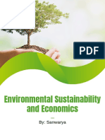 Economics and Environmental Sustainablity 