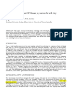 Experimentally Derived CPT Based P y Cur