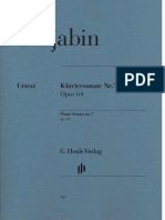 Alexander Skrjabin - Klaviersonate Nr. 7 Op. 64 (0747)