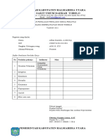 Daftar Perilaku Pengawai R. Icu