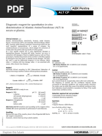 Alt - Abbott Architect | PDF | Alanine Transaminase | Transaminase