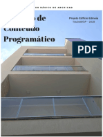 Contéudo programático Projeto Edineia Archicad On-line
