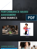 Performance Assessment Rubrics