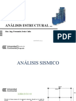 Analisis Sismico - Ejercicio