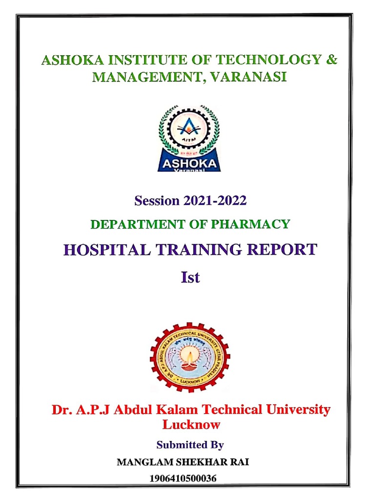 Hospital Training | PDF