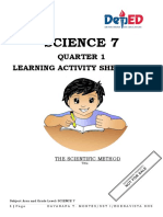 Science 7: Quarter 1 Learning Activity Sheet No. 1