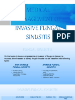 Medical Management of Invasive Fungal Sinusitis-1