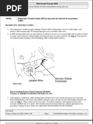 94 Accord Brake Switch Wiring Diagram - Wiring Diagram Networks