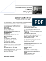 Careers Collection: Library